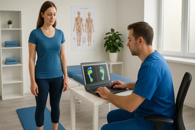 Esame baropodometrico